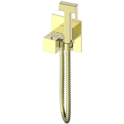 Гигиенический душ со смесителем Wonzon & Woghand WW-88829910-BG золото