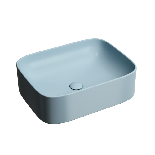 Раковина Ceramica Nova ELEMENT 51 см CN6052ML накладная цвет голубой матовый