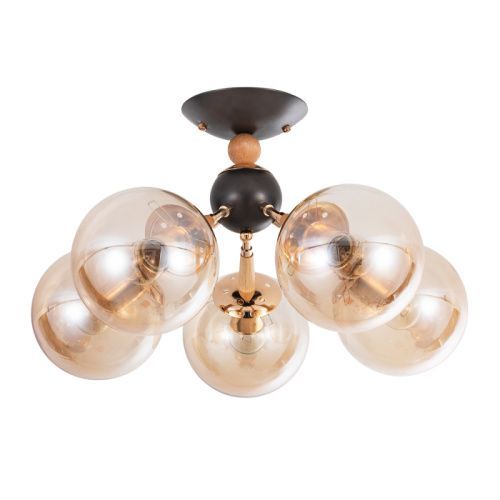 Люстра потолочная Arte Lamp Boston (Бостон) A4485PL-5BK
