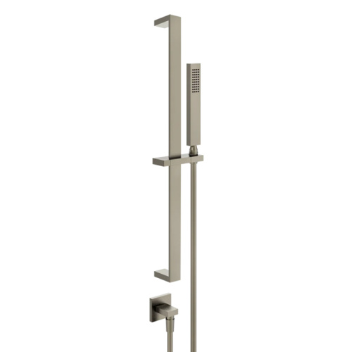 Душевой гарнитур Gessi Rettangolo 20142#149 настенный никель