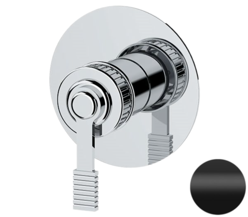 Смеситель для душа Remer Atelier AL30LNO встраиваемый в стену черный