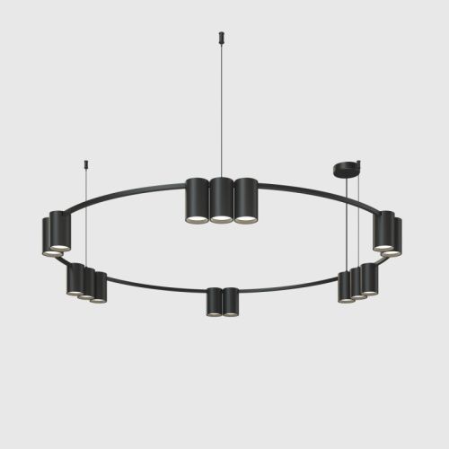 Люстра подвесная Denkirs Orbit (Орбит) DK4067-BK