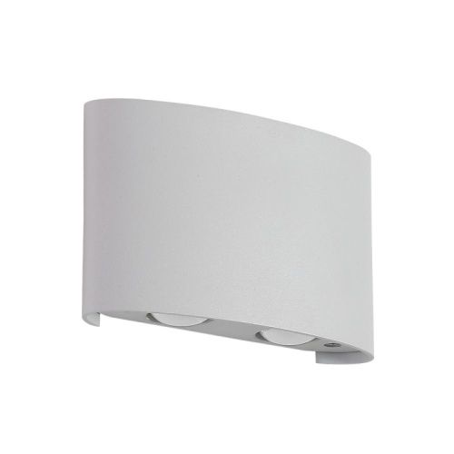 Уличный настенный светодиодный светильник Crystal Lux CLT 023 CLT 023W2 WH