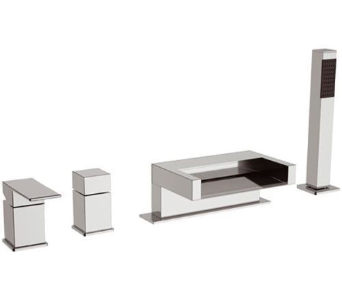 Смеситель для душа Remer ZC06 на борт ванны хром