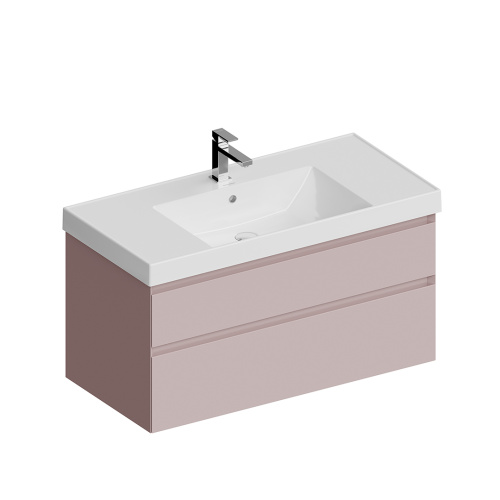 Тумба под раковину Kerama Marazzi GEOMETRICA CUB.100.2\MAL 97,8х47х47,5 подвесная