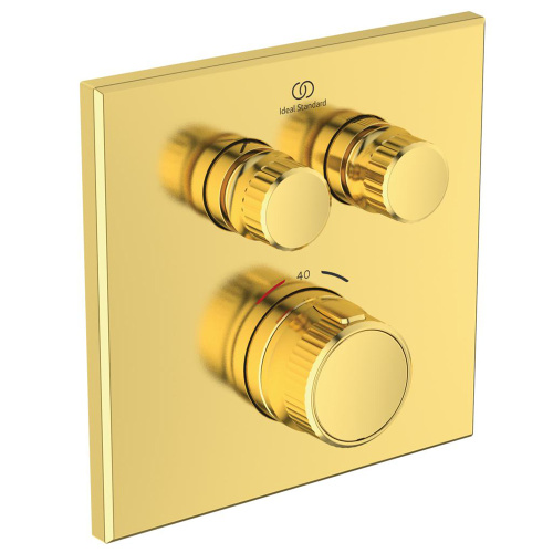 Смеситель Ideal Standard CERATHERM NAVIGO A7302A2 встраиваемый золото шлифованное