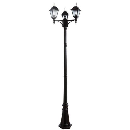 Садово-парковый светильник Arte Lamp Bremen (Бремен) A1017PA-3BK