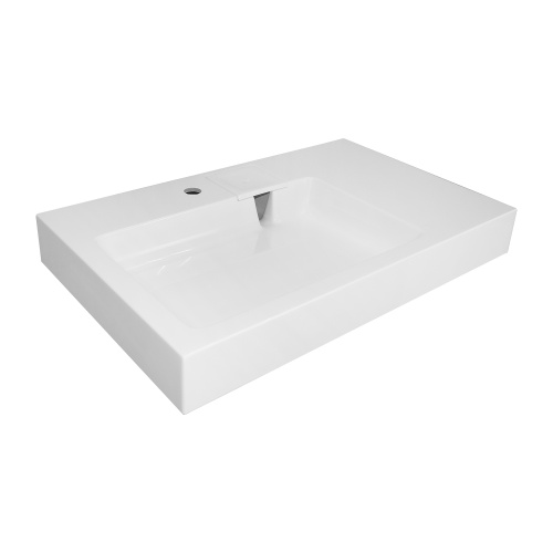 Раковина Azario Ritsa 80 см CS00093810 подвесная цвет белый