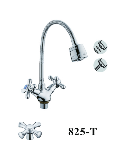 Смеситель для кухни D-Lin D153825-T на мойку хром