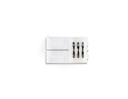 Соединитель прямой для светодиодной ленты 2835 12/24V (3 контакта) GS6101 (10 шт.) Ambrella Light illumination (иллуминатион) GS6101