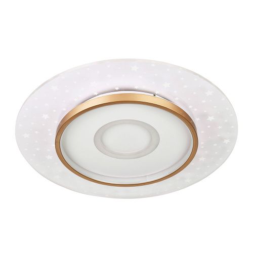 Светильник потолочный LED4U L1027-500 WH-GD