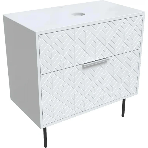 Тумба под раковину 1MarKa Forest Ц0000008654 80х44х60 цвет белый