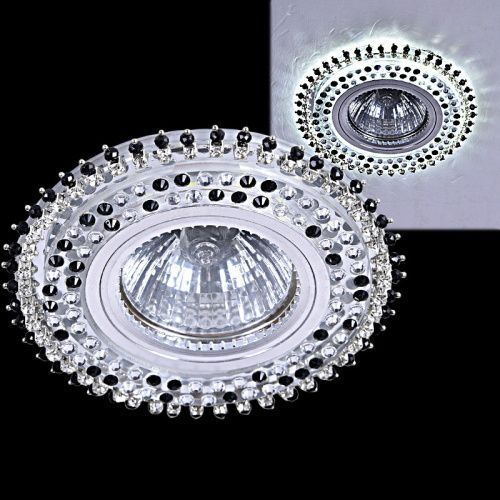 Светильник встраиваемый Reluce 59502-9.0-001MN MR16+LED3W BK