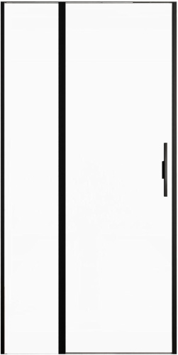 Душевая дверь Allen Brau Priority 3.31030.BBA 100х200 стекло прозрачное профиль черный