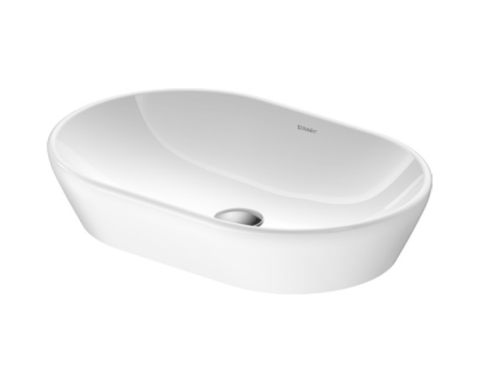 Раковина керамическая Duravit D-Neo 2372600070 60х40 накладная цвет белый