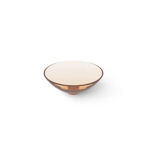 Раковина керамическая Dea Design Washbasins DD9063 400 R1 40х40 накладная цвет коричневый без отверстий под смеситель