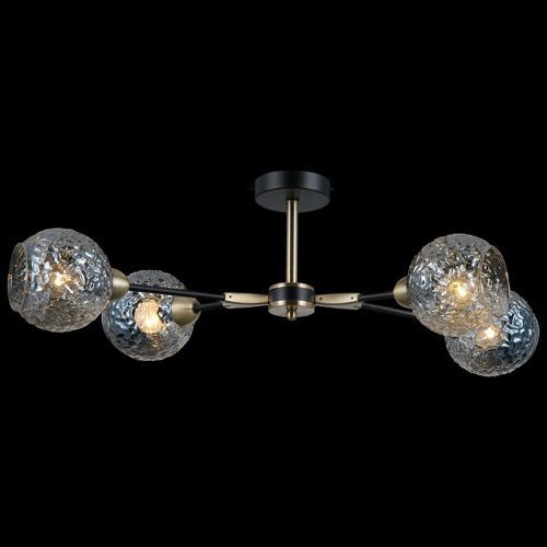 Люстра на штанге Illumico IL0253 IL0253-4CSQ-79 BK AB