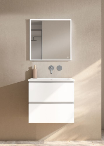 Тумба под раковину Visobath Granada 87513/87597 60х45х55 подвесная цвет белый матовый