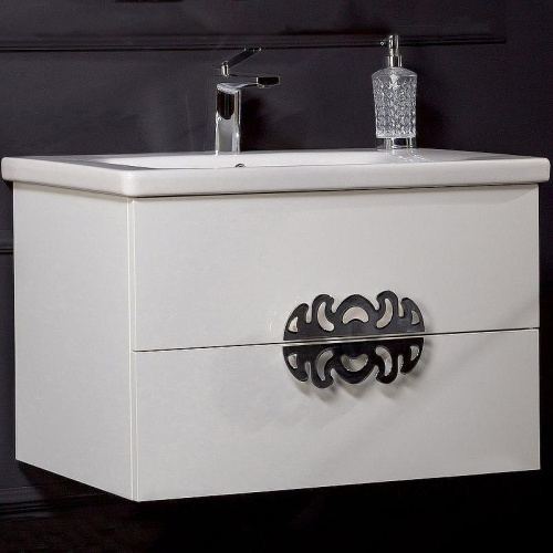 Тумба под раковину Armadi Art NeoArt 830-080-WH 80х44х50 подвесная цвет белый