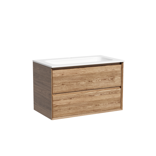 Тумба под раковину Sancos Marmi 2.0 MR2.080ECH 79х45х52 подвесная цвет дуб чарльстон