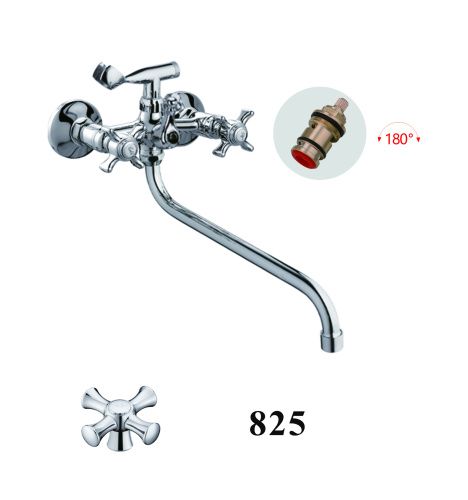 Смеситель для ванны D-Lin D147825 настенный хром