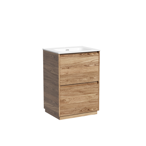Тумба под раковину Sancos Libra Floor LB60FECH 59х45х84 напольная цвет дуб чарльстон