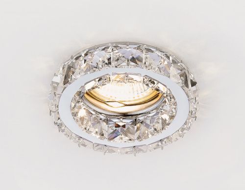 Светильник встраиваемый Ambrella Light Ceiling (Цеилинг) K112 CL/CH