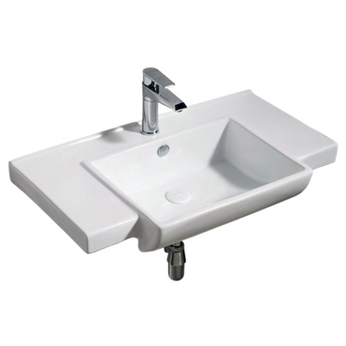 Раковина Azario 80 см AZ-40094 подвесная цвет белый