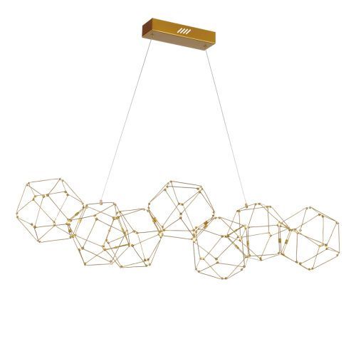Светильник подвесной Delight Collection Lucciola (Луцциола) MD18001068-7A matt gold