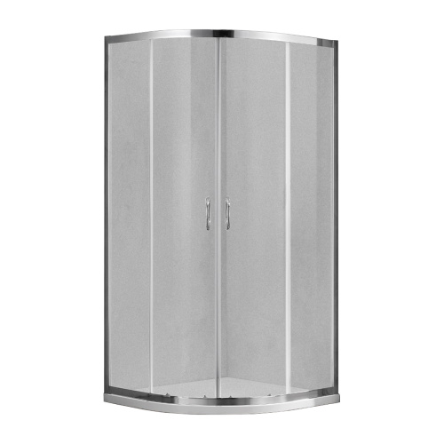 Душевой уголок Azario MILTON AZ-ND2142 900 FOG 90x200 стекло матовое профиль хром без поддона