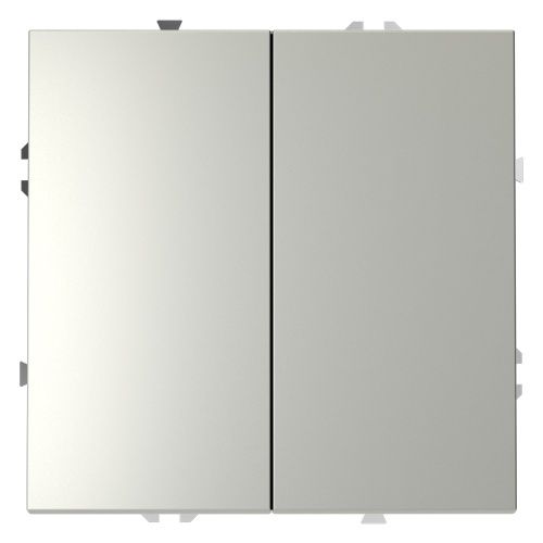Проходной переключатель двухклавишный VOLTUM S70 VLS020305