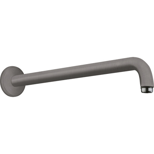 Держатель верхнего душа Hansgrohe 27413340 хром черный шлифованный/брашированный
