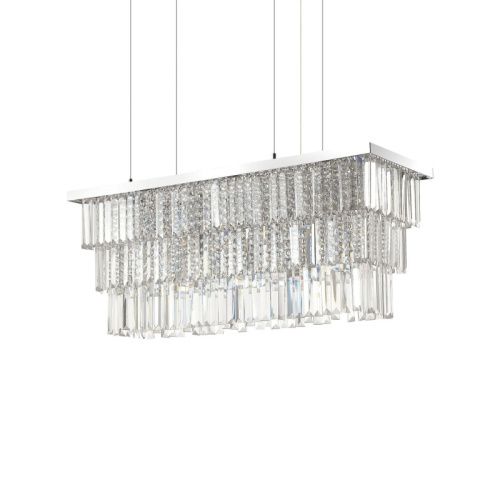 Люстра подвесная Ideal lux MARTINEZ (МАРТИНЕЗ) Martinez SP6 Cromo