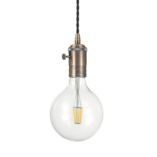 Светильник подвесной Ideal lux Doc (Доц) Doc SP1 Rame Antico