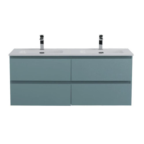Тумба под раковину BelBagno KRAFT KRAFT-1200-4C-SO-AO 120х50 подвесная цвет голубой