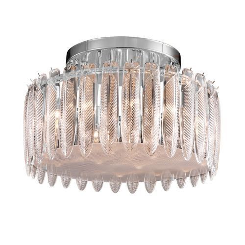Люстра потолочная Delight Collection Piuma (Пиума) MX22027002-D65 chrome