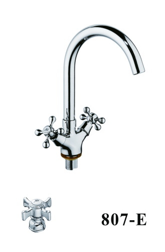 Смеситель для кухни D-Lin D153807-E на мойку хром