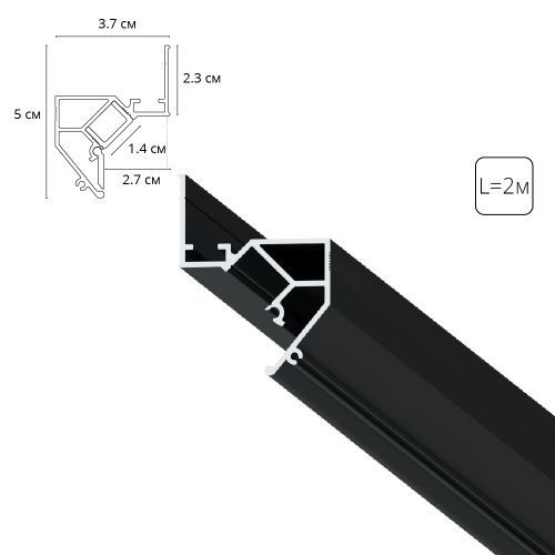 Теневой профиль под натяжной потолок Arte Lamp Gap (Гап) A680206
