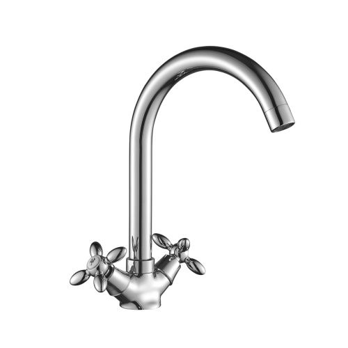 Смеситель для кухни Decoroom DR53 DR53028 на мойку хром