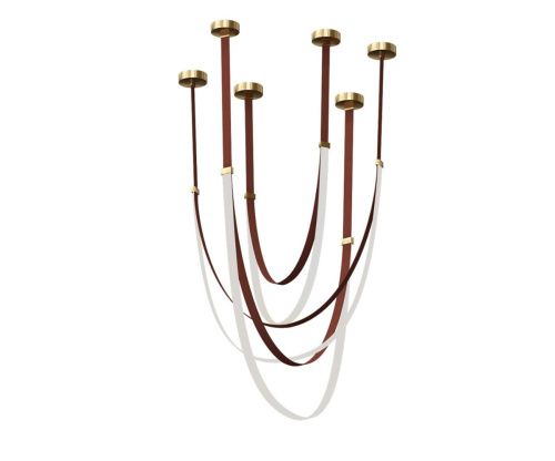 Люстра подвесная Kink Light Лирд 07689A-120+150+180,04