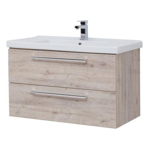 Тумба под раковину Dreja Gio 77.0104D 75х55х46 подвесная цвет дуб кантри