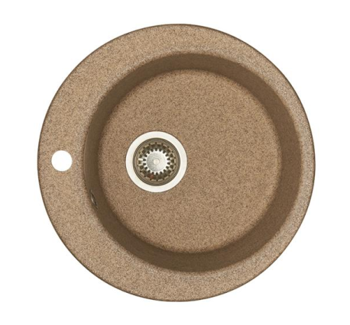 Мойка кухонная Aquaton Иверия 1A711032IV270 48х48 цвет терракотовый