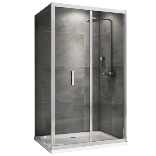 Душевой уголок Abber Sonnenstrand AG07120-S75 75х120 стекло прозрачное профиль хром глянцевый