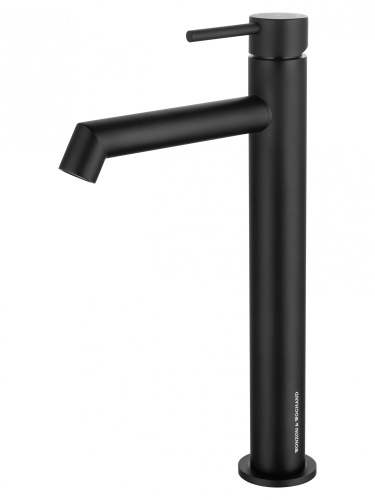 Смеситель Wonzon & Woghand WW-H1064-MB на столешницу черный