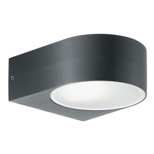Уличный настенный светильник Ideal lux Iko Antracite (Ико Антраците) Iko AP1 Antracite