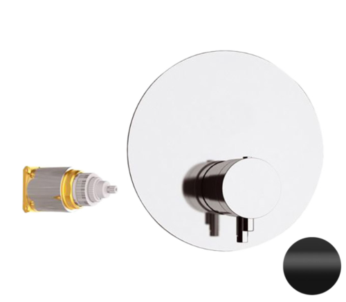 Смеситель для душа Remer Elegance NT30KBNO встраиваемый в стену черный