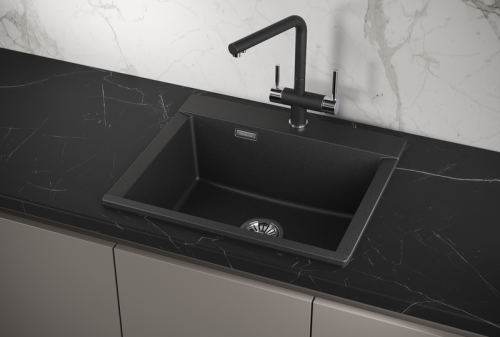 Кухонная мойка Granula 5804 ЧЁРНЫЙ 58х50 цвет черный