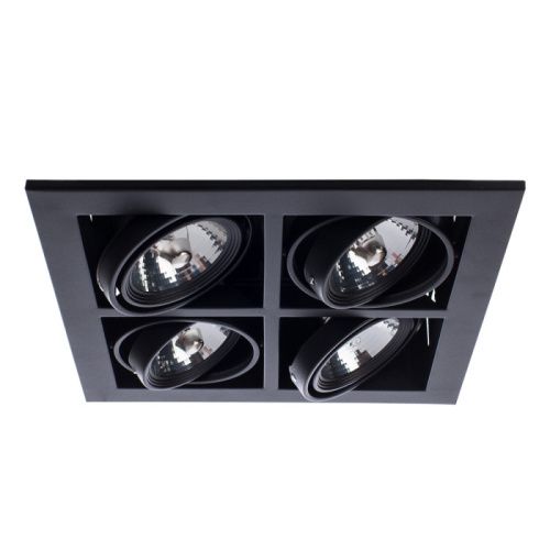Светильник встраиваемый Arte Lamp Cardani (Цардани) A5930PL-4BK