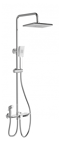Душевая стойка Wonzon & Woghand WW-B3310-CR настенная цвет хром