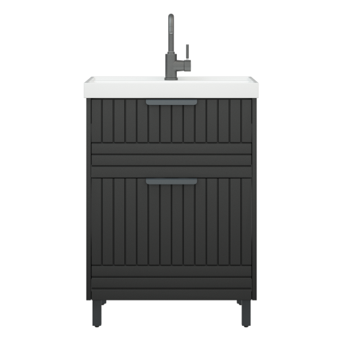 Тумба под раковину Corozo Терра SD-00001324 59х44х85 цвет серый